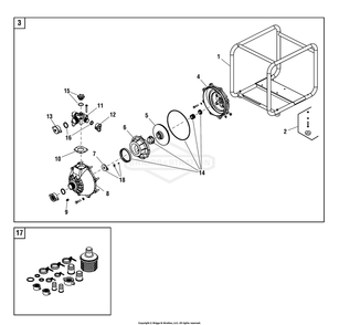 Part Location Diagram of 70-6560 Toro Nut